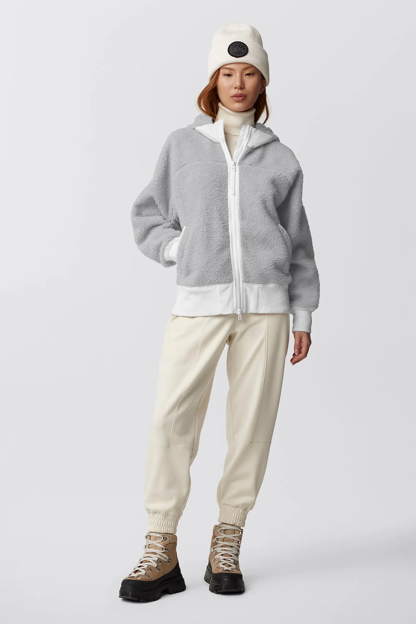 Simcoe Fleece Hoody - Hn - Silverbirch Heather