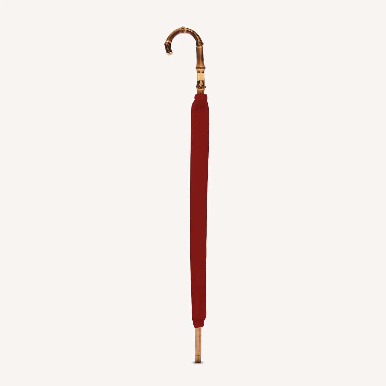 Singin' in the Rain Whangee Umbrella for Women - Burgundy