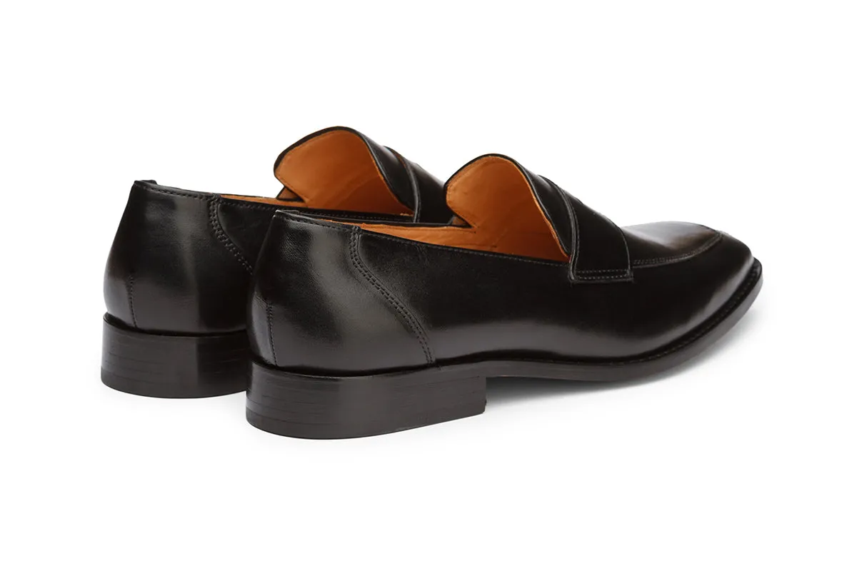 Split Toe Apron Loafer with Saddle & Back Counter-B