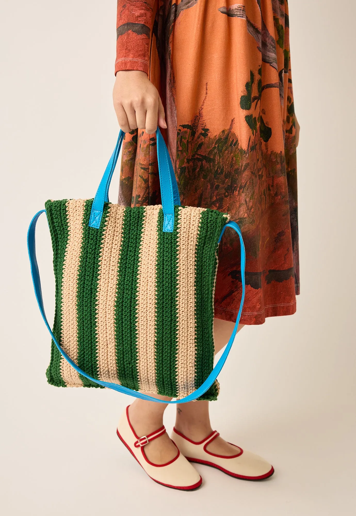 Stripe Tote