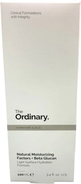 The Ordinary Natural Moisturizing Factors   Beta Glucan 100ML