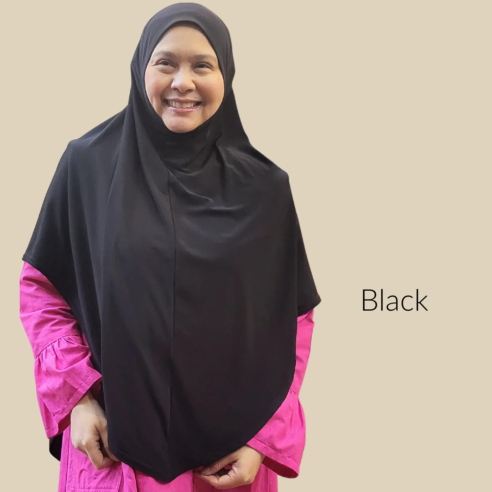 Tudung Aisha Moss Crepe 3.0