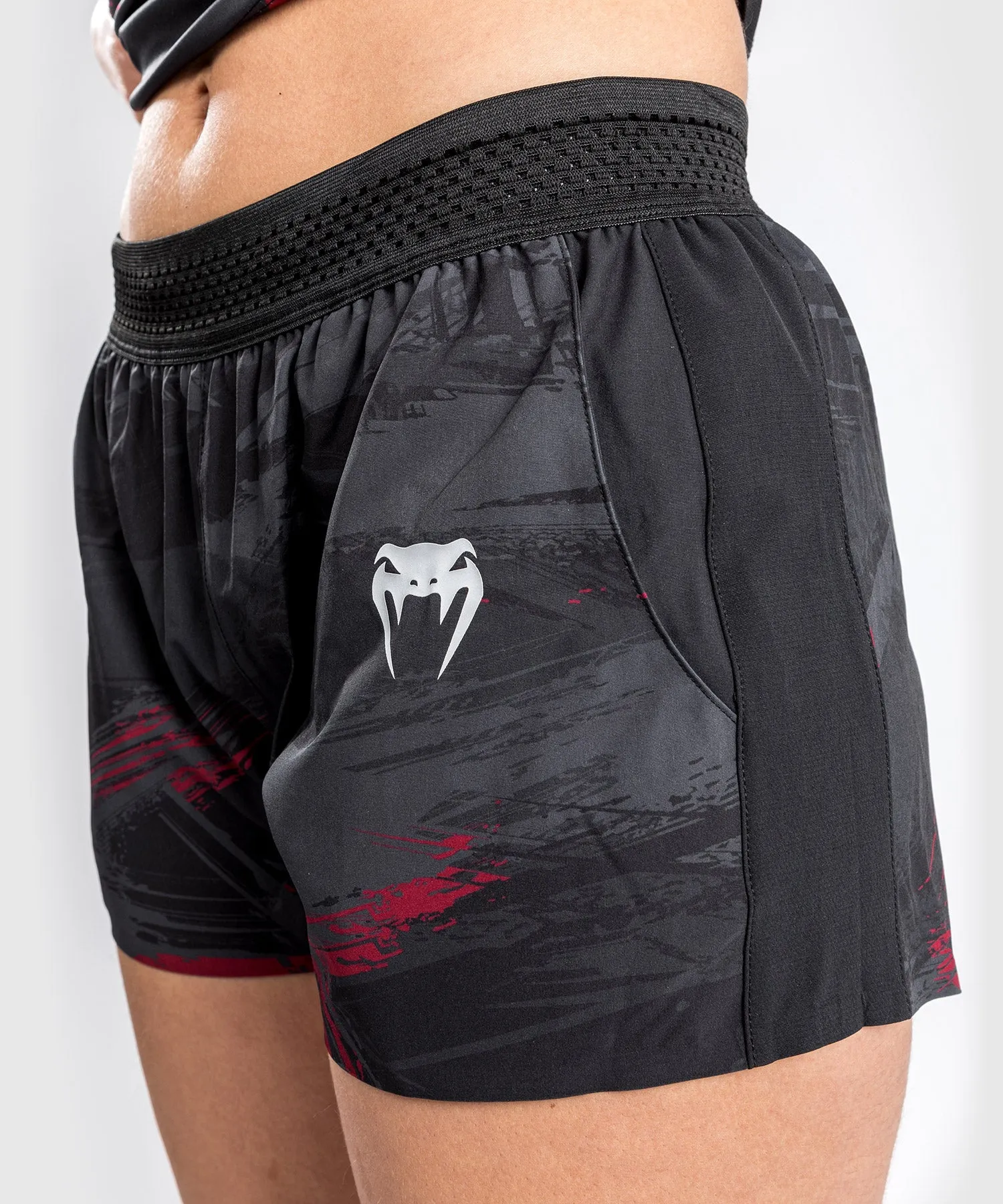 UFC Venum Authentic Fight Week 2.0 Women’s Performance Short - Black/Red