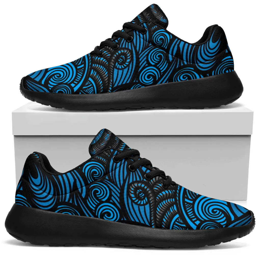 Waves Patterns - Sport Sneakers