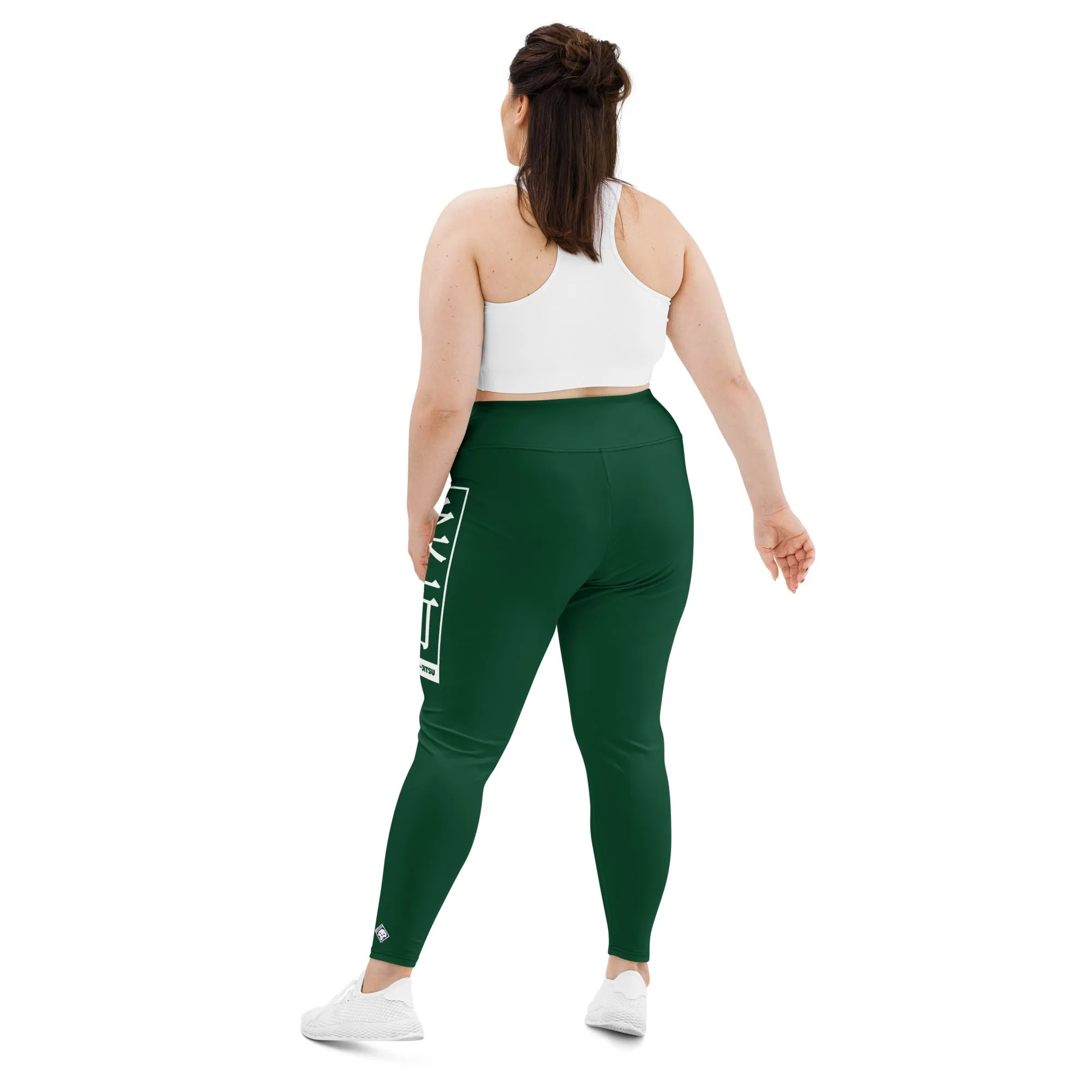 Women's Plus Size Yoga Pants Workout Leggings For Jiu Jitsu 008 - Sherwood Forest