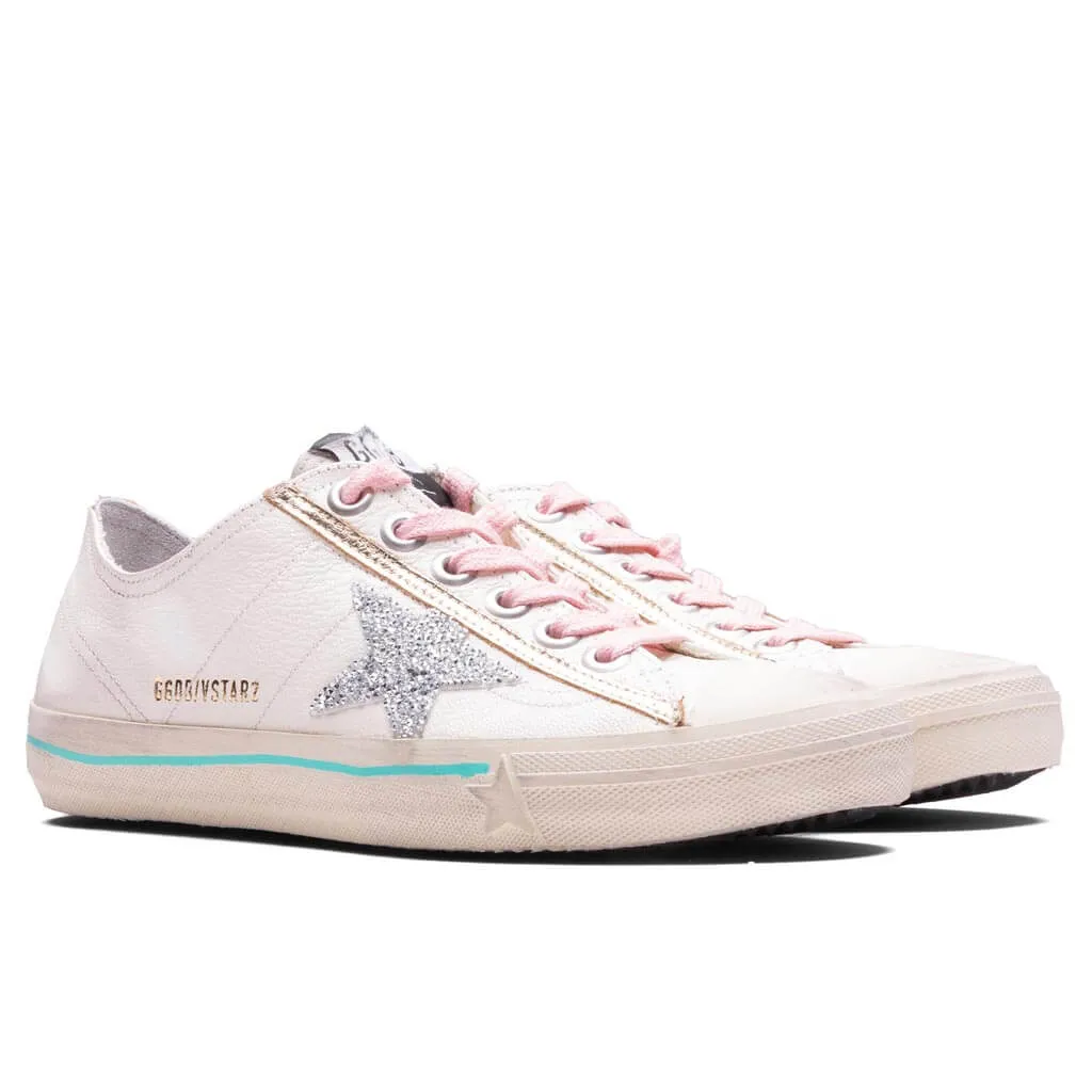 Women's V-Star - White/Silver/Beige Brown Leo